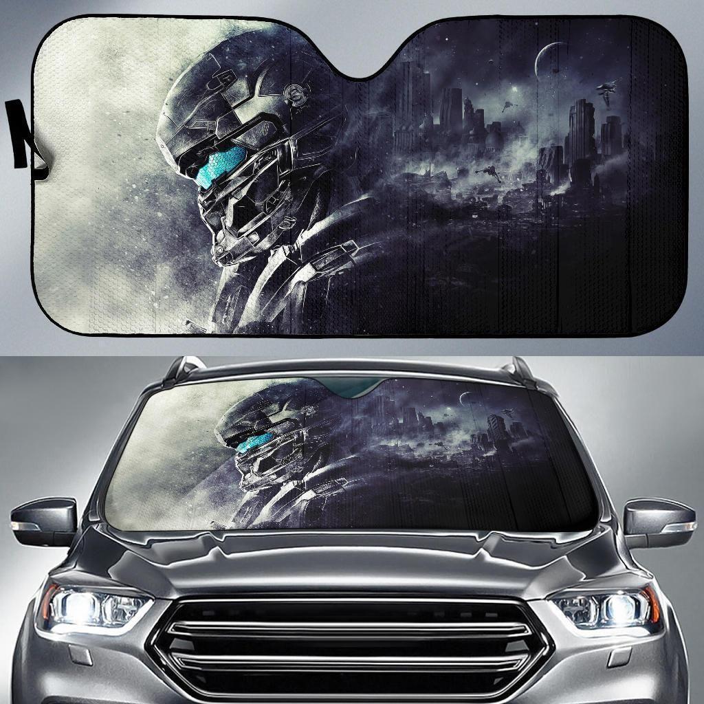 Hallo 5 Car Auto Sun Shade Hallo 5 Car Auto Sun Shade