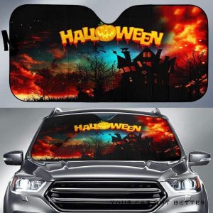 Halloween 2 Car Auto Sun Shade