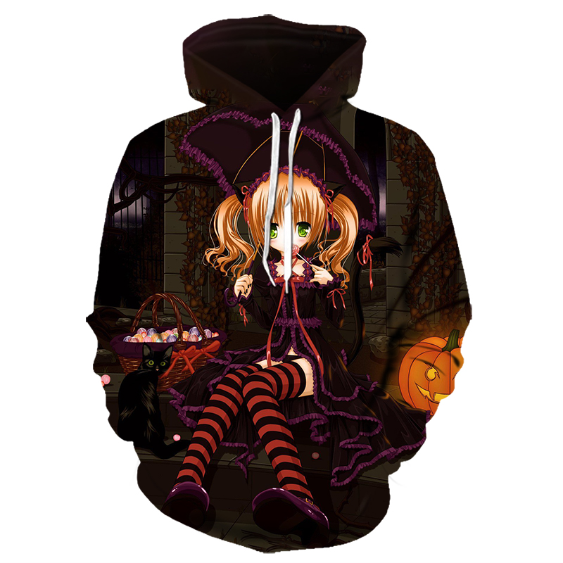 Halloween Art 3D Printed Hoodie/Zipper Hoodie Halloween Art 3D Printed Hoodie/Zipper Hoodie
