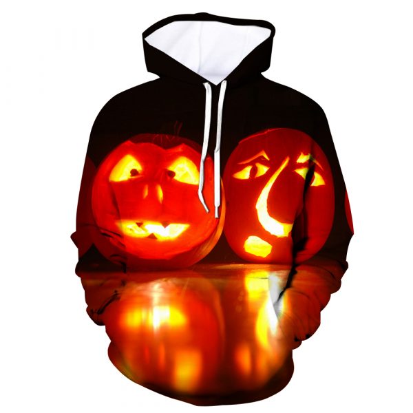 Halloween Art 3D Printed Hoodie/Zipper Hoodie