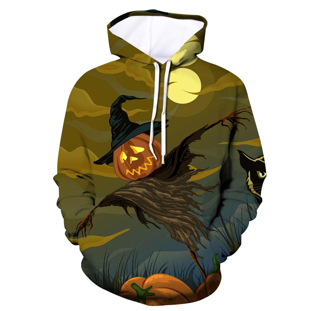 Halloween Art 3D Printed Hoodie/Zipper Hoodie Halloween Art 3D Printed Hoodie/Zipper Hoodie