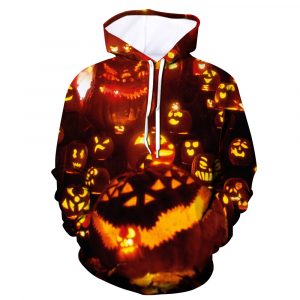 Halloween Art 3D Printed Hoodie/Zipper Hoodie