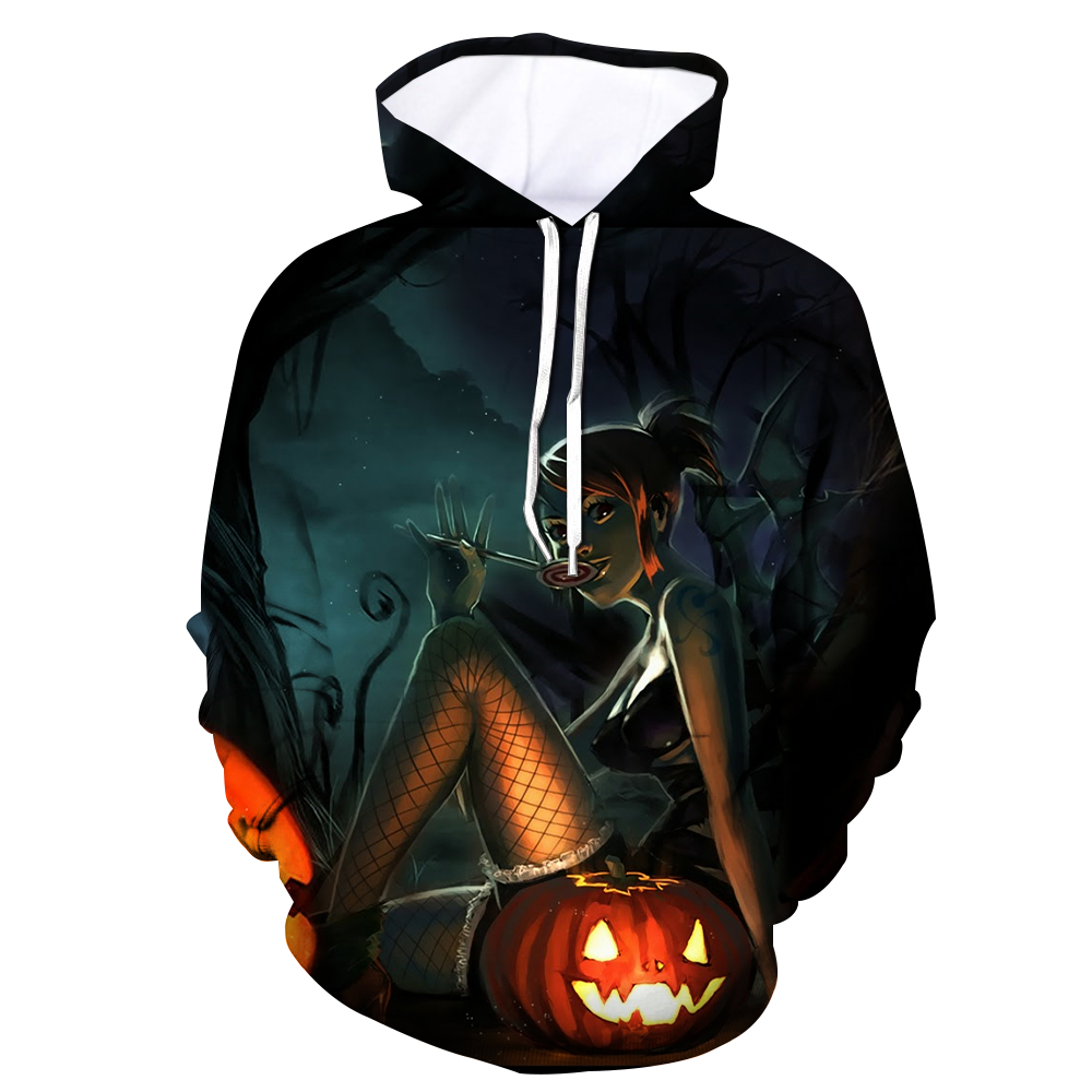 Halloween Art 3D Printed Hoodie/Zipper Hoodie Halloween Art 3D Printed Hoodie/Zipper Hoodie