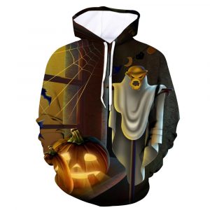 Halloween Art 3D Printed Hoodie/Zipper Hoodie