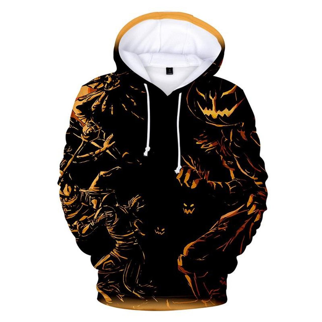 Halloween Jack O Lantern Pumpkin Lantern 3D Printed Hoodie/Zipper Hoodie Halloween Jack O Lantern Pumpkin Lantern 3D Printed Hoodie/Zipper Hoodie