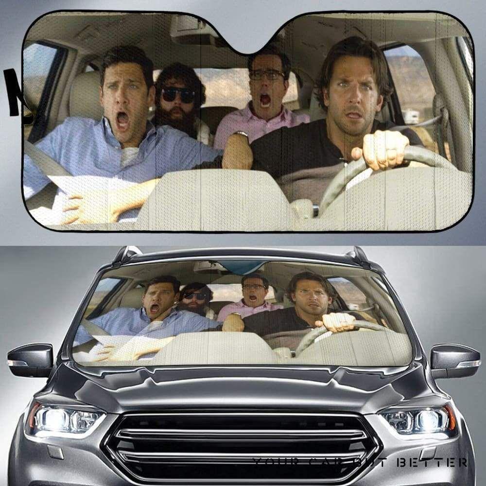 Hangover 3 Car Auto Sun Shade Hangover 3 Car Auto Sun Shade
