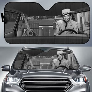 Hank Williams Car Auto Sun Shade