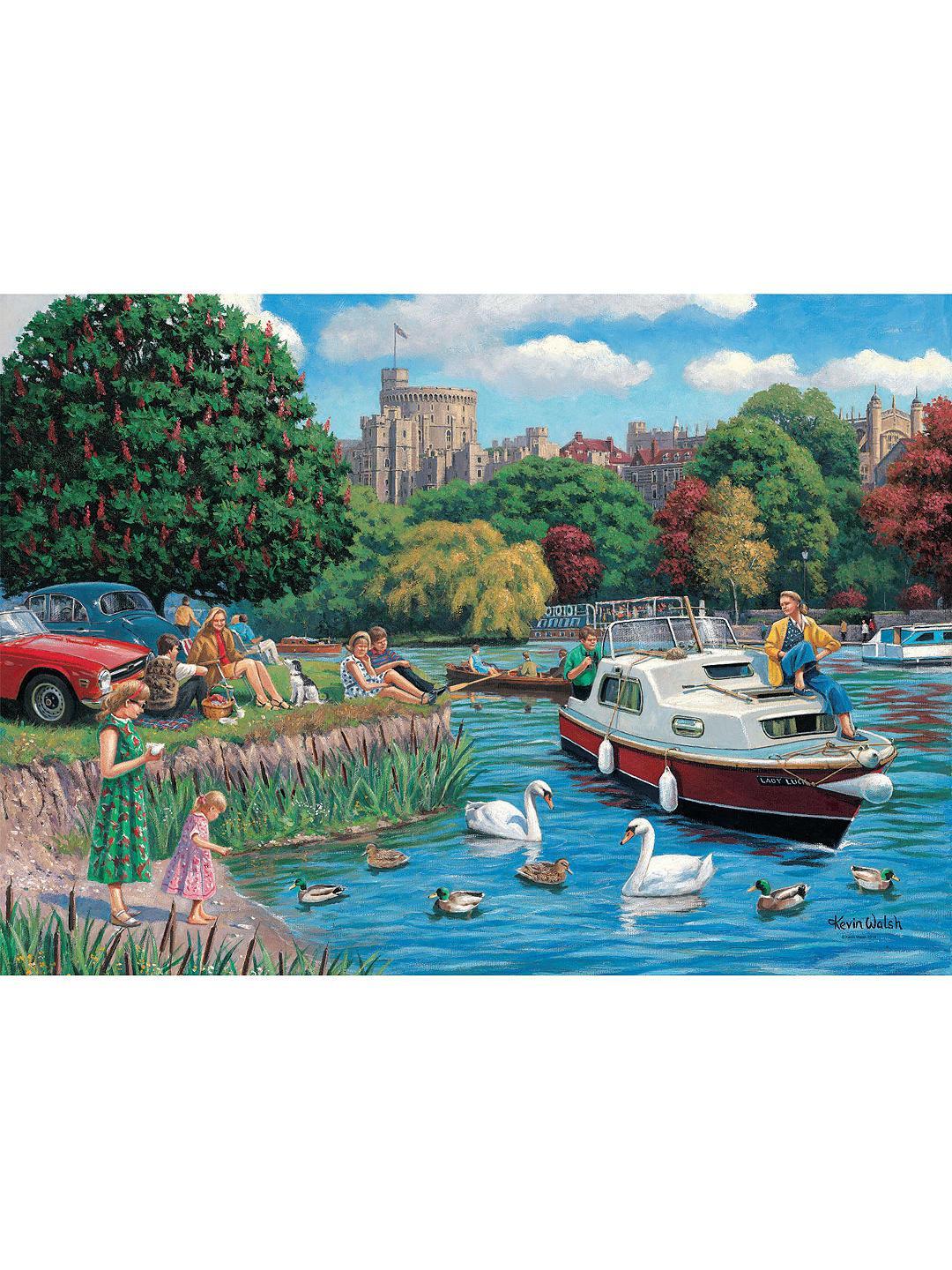 Happy Days In Windsor Jigsaw Puzzle Set Happy Days In Windsor Jigsaw Puzzle Set