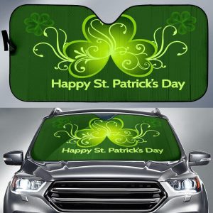 Happy Patricks Day Car Auto Sun Shade