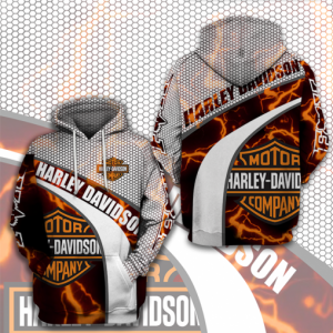 Harley Davidson Motocycle 3D Printed Hoodie/Zipper Hoodie