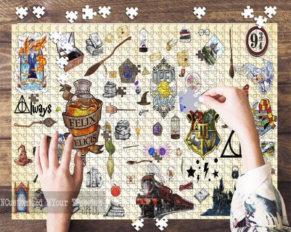Harry Potter Stickers 04 Jigsaw Puzzle Set