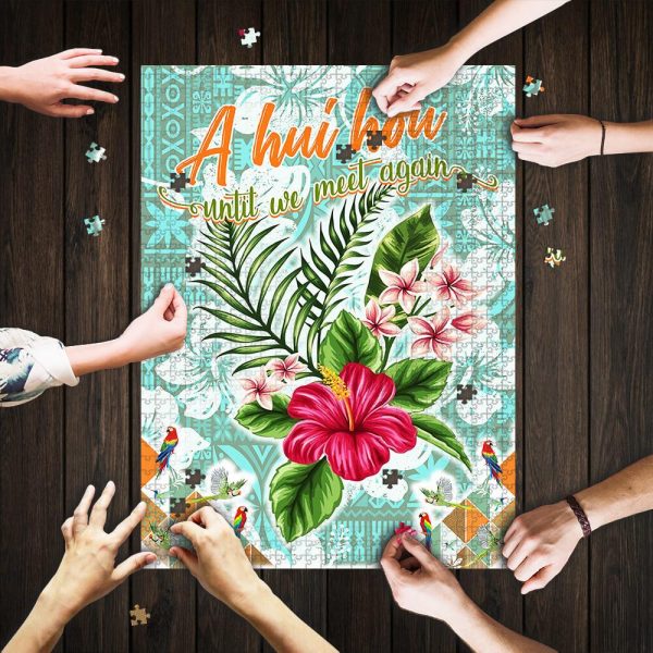 Hawaii A Hui Hou Jigsaw Puzzle Set