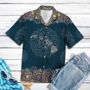 Hawaii Mandala Hawaiian Shirt Summer Button Up