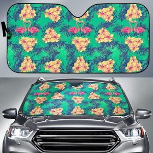 Hawaii Tropical Paradise Car Auto Sun Shade