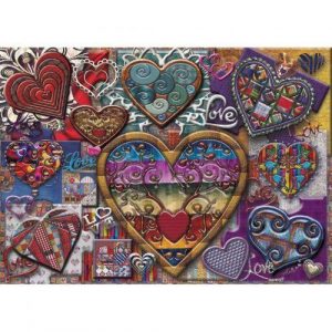 Heart Of Glass Jigsaw Puzzle Set