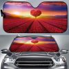 Heart Tree Landscape Car Auto Sun Shade