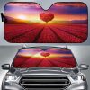 Heart Tree Landscapes Car Auto Sun Shade