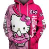 Hello Kitty 3D Printed Hoodie/Zipper Hoodie