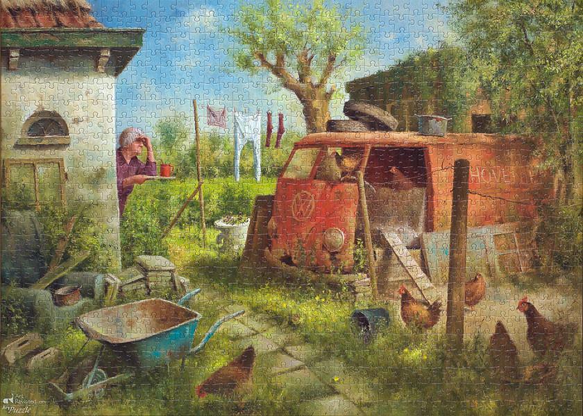 Henhouse Jigsaw Puzzle Set Henhouse Jigsaw Puzzle Set