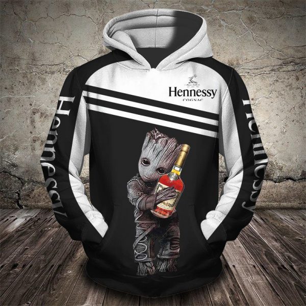 Hennessy 3D Printed Hoodie/Zipper Hoodie