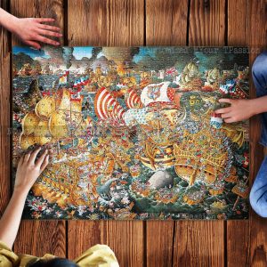 Heye La Batalla Jigsaw Puzzle Set
