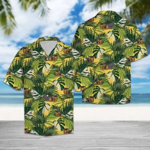 Hiding Snake Hawaiian Shirt Summer Button Up