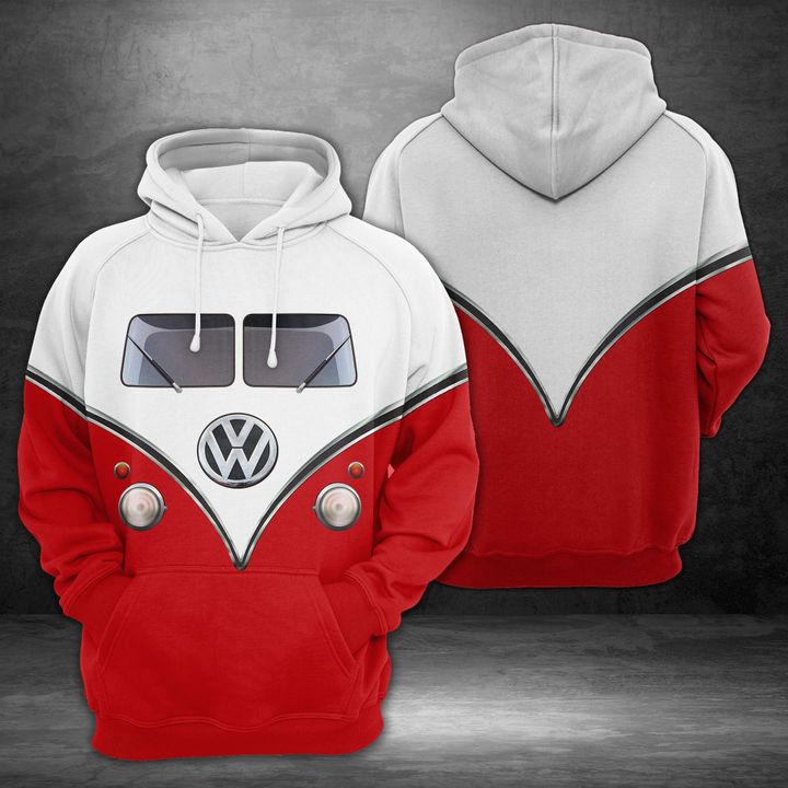 Hippie Bus 3D Printed Hoodie/Zipper Hoodie Hippie Bus 3D Printed Hoodie/Zipper Hoodie