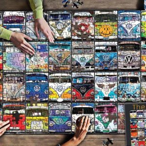 Hippie Vans ? Jigsaw Puzzle Set