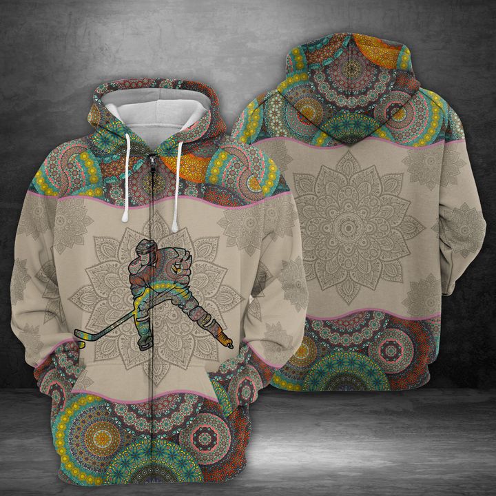 Hockey 3D Printed Hoodie/Zipper Hoodie Hockey 3D Printed Hoodie/Zipper Hoodie