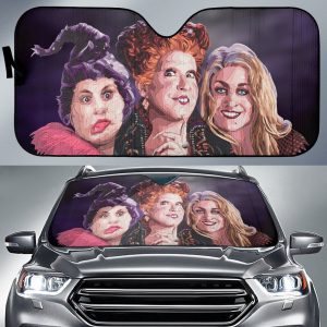 Hocus Pocus Art Car Auto Sun Shade