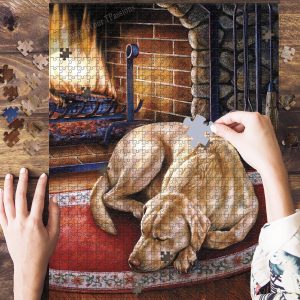 Home Is Where The Dog Jigsaw Puzzle Set
