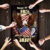 Home Of The Free Because Of The Brave Jigsaw Puzzle Set
