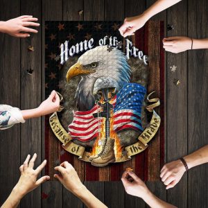 Home Of The Free Jigsaw Puzzle Set