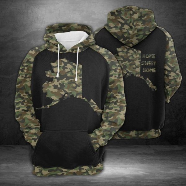 Home Sweet Home Alaska 3D Printed Hoodie/Zipper Hoodie