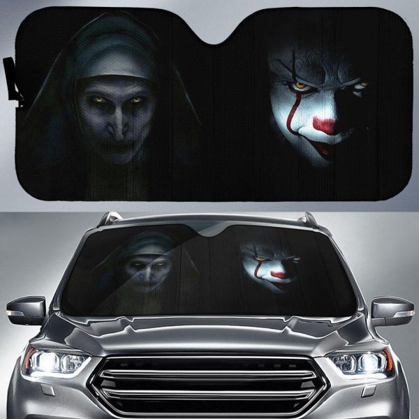 Horror Car Auto Sun Shade