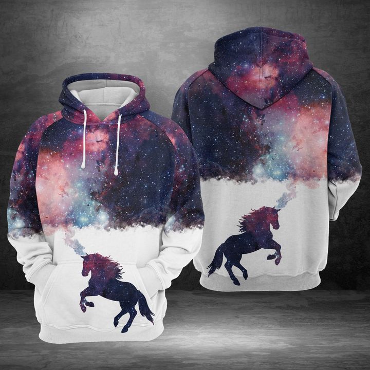 Horse Galaxy 3D Printed Hoodie/Zipper Hoodie Horse Galaxy 3D Printed Hoodie/Zipper Hoodie