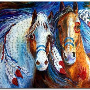 Horse Jigsaw Puzzle Set