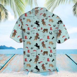 Horses And Cowgirls Hawaiian Shirt Summer Button Up
