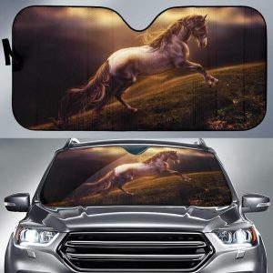 Horses Car Auto Sun Shade