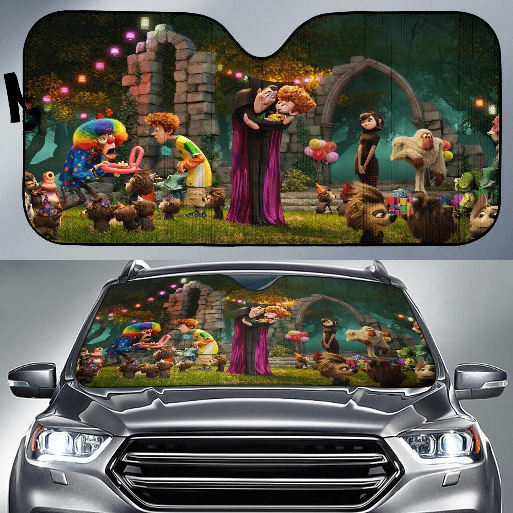Hotel Transylvania Car Auto Sun Shade Hotel Transylvania Car Auto Sun Shade