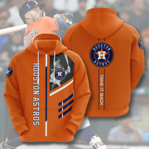 Houston Astros American Football 3D Printed Hoodie/Zipper Hoodie