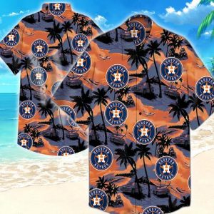 Houston Astros Hawaiian Shirt Summer Button Up