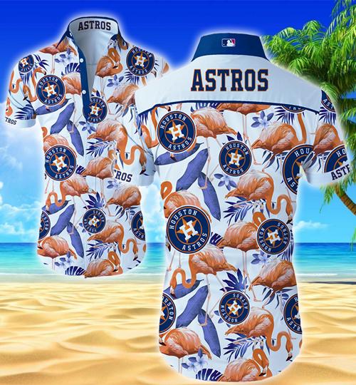 Houston Astros Hawaiian Shirt Summer Button Up