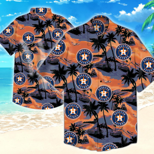 Houston Astros Mlb Hawaiian Shirt Summer Button Up
