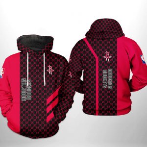 Houston Rockets NBA 3D Printed Hoodie/Zipper Hoodie