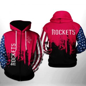 Houston Rockets NBA Team US 3D Printed Hoodie/Zipper Hoodie