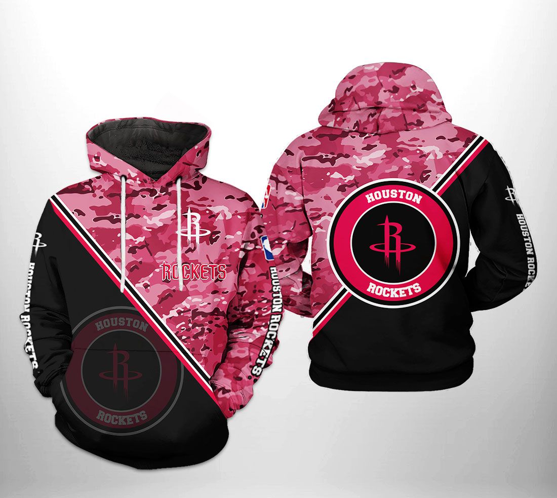 Houston Rockets NBA US Camo Team 3D Printed Hoodie/Zipper Hoodie Houston Rockets NBA US Camo Team 3D Printed Hoodie/Zipper Hoodie
