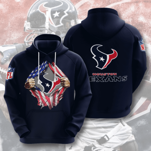 Houston Texans American Football 3D Printed Hoodie/Zipper Hoodie