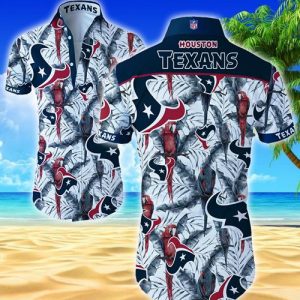 Houston Texans Hawaiian Shirt Summer Button Up