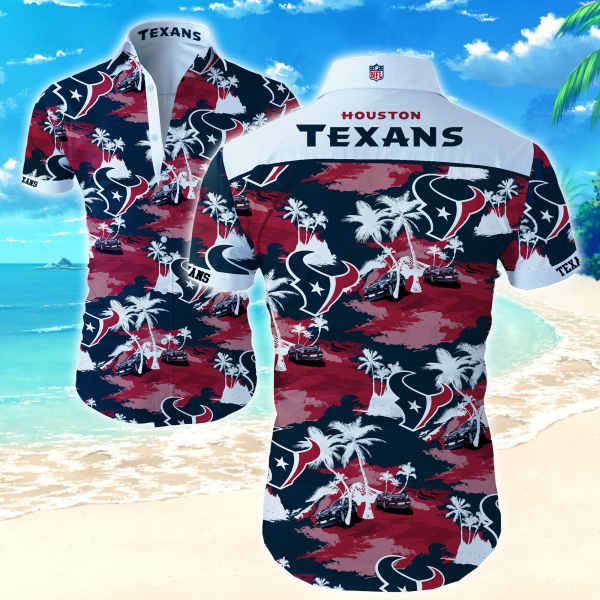 Houston Texans Hawaiian Shirt Summer Button Up